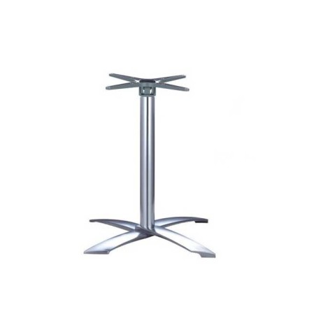 Mesa GATHER, aluminio, abatible, base de 73 cms y tapa 60 cms. Color a elegir.