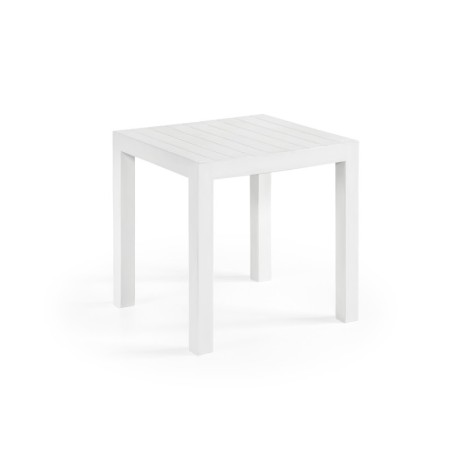 Mesa ODYSSEY, polipropileno blanco, 80 x 80 cms