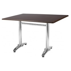 Mesa ROMA, aluminio, base rectangular y tapa 110 x 70 cms. Color a elegir. 2