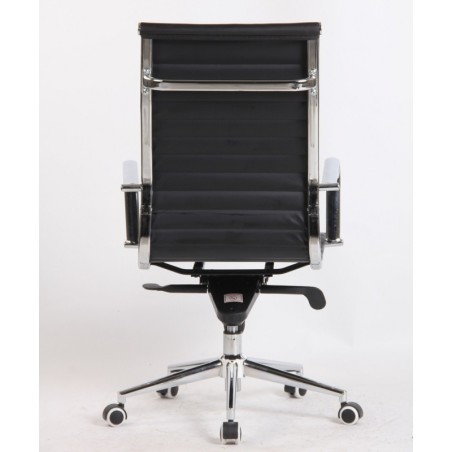 Sillón de oficina JOWY NEW, alto, similpiel negra