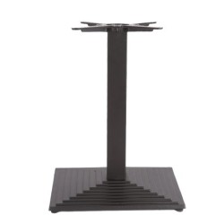 Mesa TIBER, negra, base de 72 cms y tapa de 80 x 80 cms. Color a elegir. 2