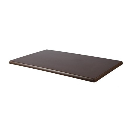 Mesa TIBER, negra, base de 72 cms y tapa de 110 x 70 cms. Color a elegir.
