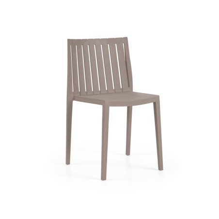 Silla CHOPIN, apilable,  polipropileno antracita