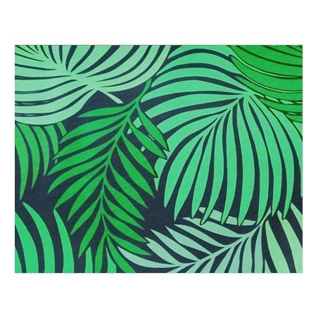 Taburete HORUS, metal, tapizado velvet verde con trasera floral a juego