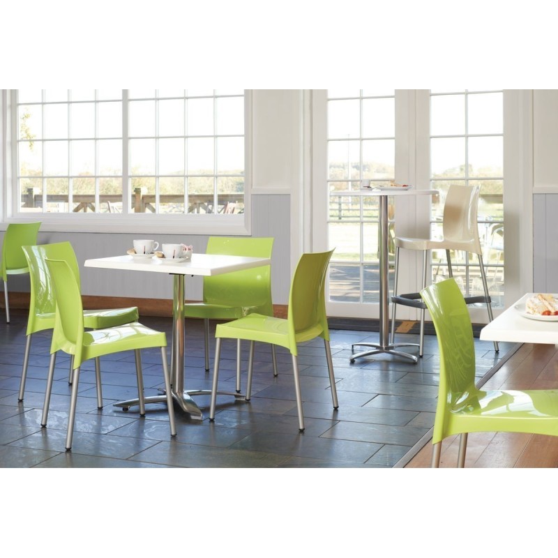 Base de mesa GATHER, aluminio, abatible, 4 brazos