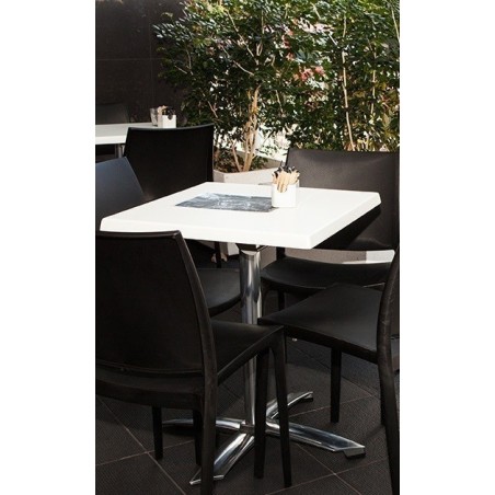 Base de mesa GATHER, aluminio, abatible, 4 brazos