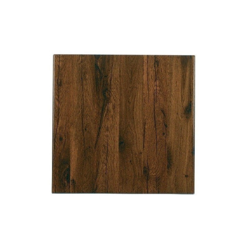 Tablero de mesa Werzalit Alemania, ROBLE ANTIGUO 316, 70 x 70 cms*
