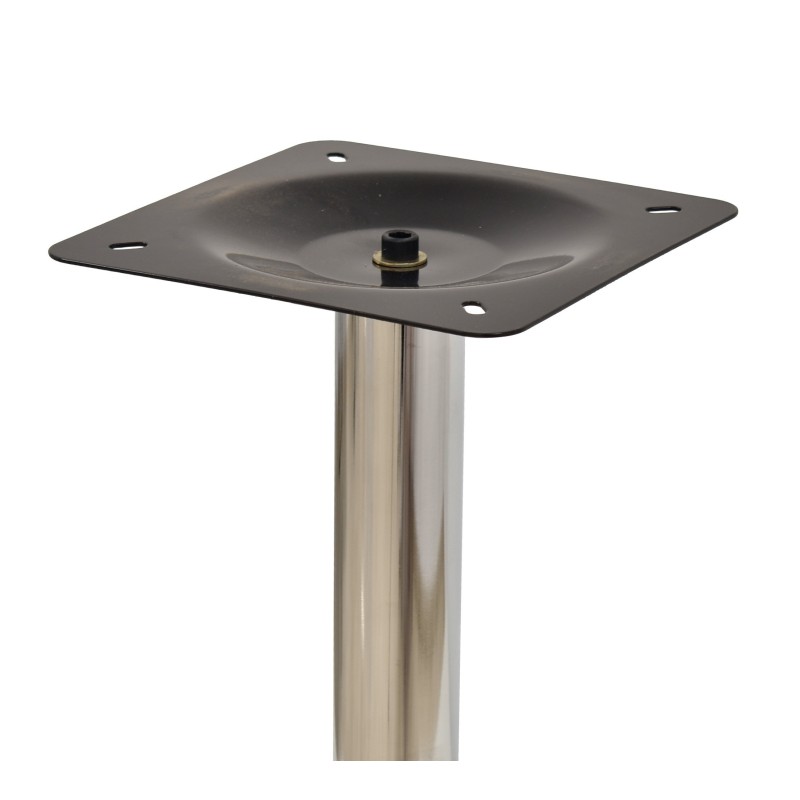 Base de mesa CRISS NEW, cromada, base 45 cms diámetro, altura 73 cms