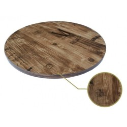 Tablero de mesa HD7346, vintage, 60 cms de diámetro