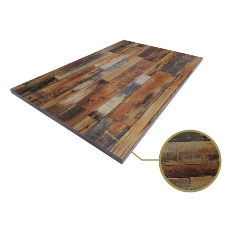 Tablero de mesa HD7347, vintage, 110 x 70 cms