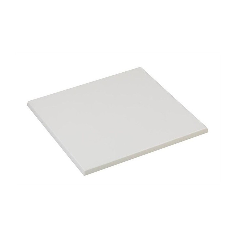 Tablero de mesa Werzalit SM, BLANCO 01, 60 x 60 cms*