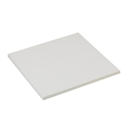 Tablero de mesa Werzalit SM, BLANCO 01, 60 x 60 cms*