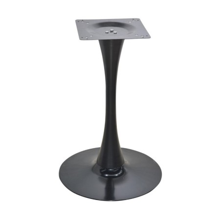 Base de mesa TULIP ( TO ), negra, base de 50 cms de diámetro, altura 70 cms