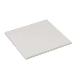 Tablero de mesa Werzalit SM, BLANCO 01, 70 x 70 cms*