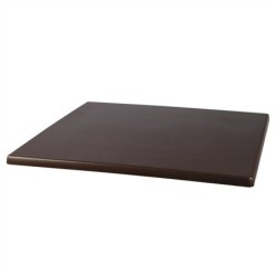 Tablero de mesa Werzalit-SM, WENGUÉ 103, 80 x 80 cms*