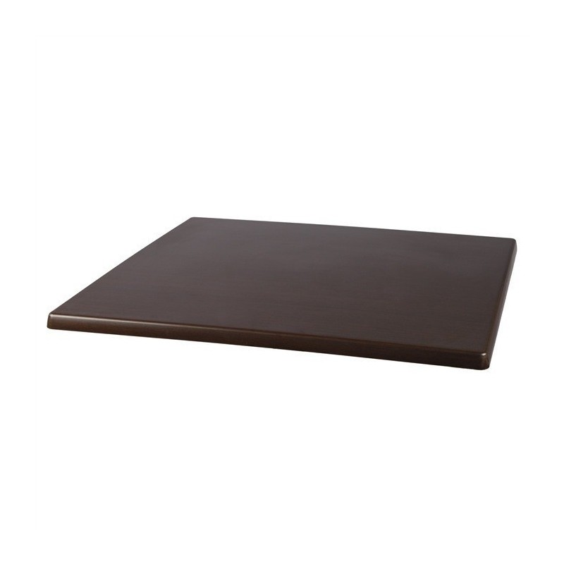 Tablero de mesa Werzalit-SM, WENGUÉ 103, 80 x 80 cms*