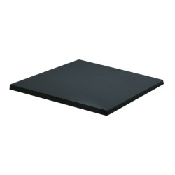 Tablero de mesa Werzalit SM, NEGRO 55, 60 x 60 cms*