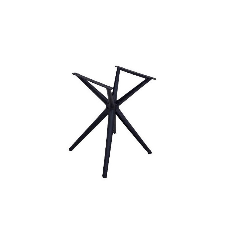 Base de mesa OASIS, resina negra , altura 72 cms