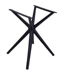 Base de mesa OASIS, resina negra , altura 72 cms 2