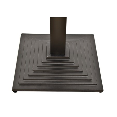 Base de mesa ELBA, alta, negra, base de 44 x 44 cms, altura 110 cms