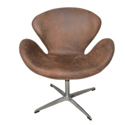Sillón SW, tapizado en similpiel vintage 2
