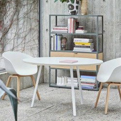 Sillón DANTE NEW (SU), metal, polipropileno blanco 2