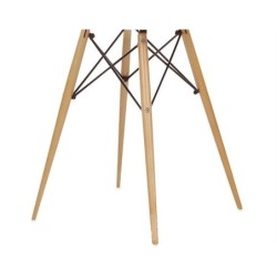 Base de mesa STAR, 4 patas, madera de haya