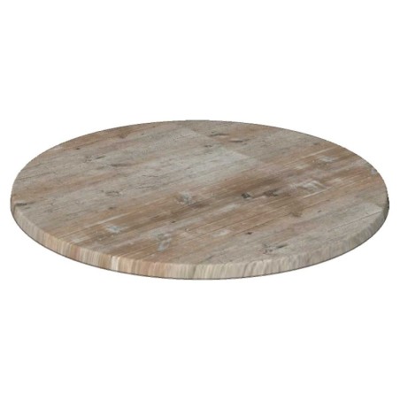 Tablero de mesa Werzalit-SM, FINDUS GRAU 296, 60 cms de diámetro*.
