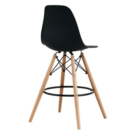 Taburete STAR (SU), madera, carcasa negra