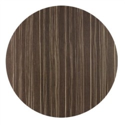 Tablero de mesa Werzalit Alemania, SAFARI BROWN 76, 60 cms de diámetro*.