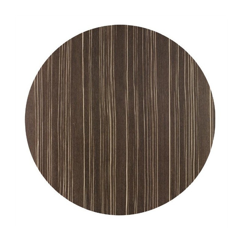 Tablero de mesa Werzalit Alemania, SAFARI BROWN 76, 60 cms de diámetro*.