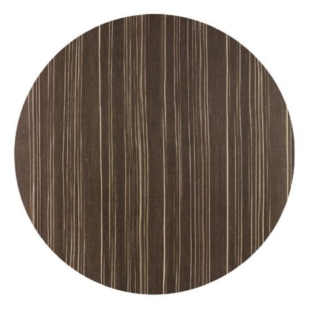 Tablero de mesa Werzalit Alemania, SAFARI BROWN 76, 60 cms de diámetro*.