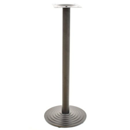 Base de mesa EBRO, alta, negra, 43 cms de diámetro, altura 110 cms