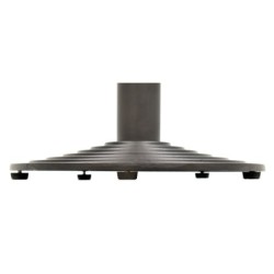 Base de mesa EBRO, alta, negra, 43 cms de diámetro, altura 110 cms 2