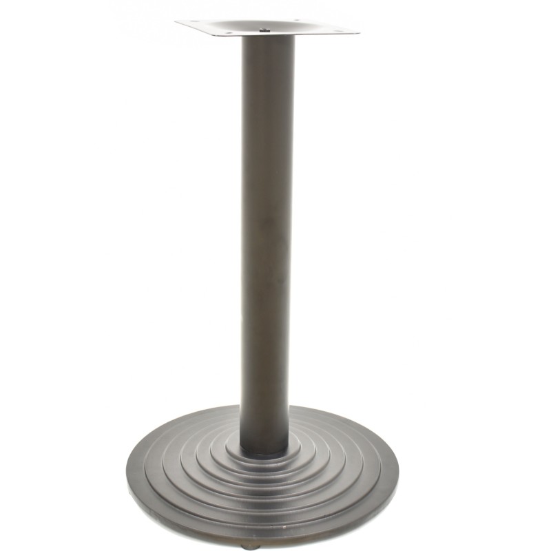 Base de mesa EBRO, negra, 43 cms de diámetro, altura 72 cms