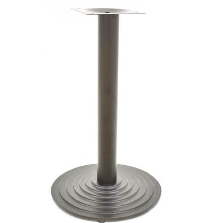 Base de mesa EBRO, negra, 43 cms de diámetro, altura 72 cms