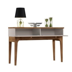 Consola VENEZA, MDP blanco roto y matte, 120 x 38 cms 2