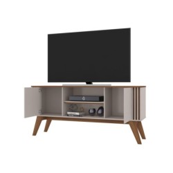 Mueble TV VITTA, blanco roto y matte, 150 cms. 2