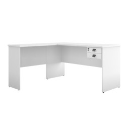 Mesa auxiliar ECO, bilaminado color platino, 90 x 40 cms 2