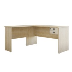 Mesa auxiliar ECO, bilaminado color natura, 90 x 40 cms 2
