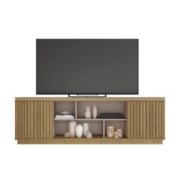 Mueble TV SIMETRIA, miel y cacao, 180 cms. 2