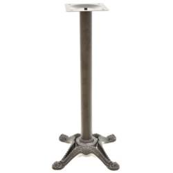 Base de mesa RÓDANO, alta, negra, base de 58 x 58 cms, altura 115 cms 2