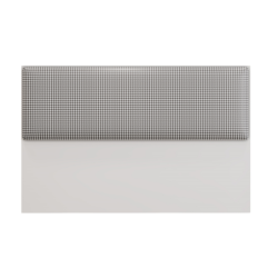 Cabecero UNI 160, MDP blanco, tejido pied poule, 160x5x90 cms 2