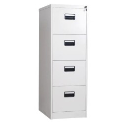 Archivador metálico OLIMPO, 4 cajones, gris ral 7035 2