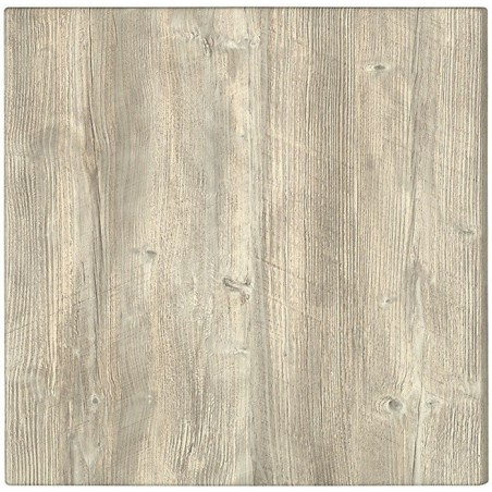 Tablero de mesa Werzalit-Sm, PONDEROSA BLANCO 178, 60 x 60 cms*