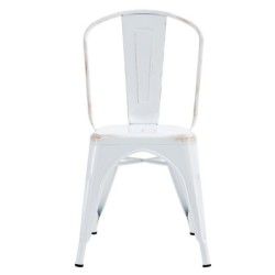 Silla TOL EK VINTAGE, acero, blanco 2