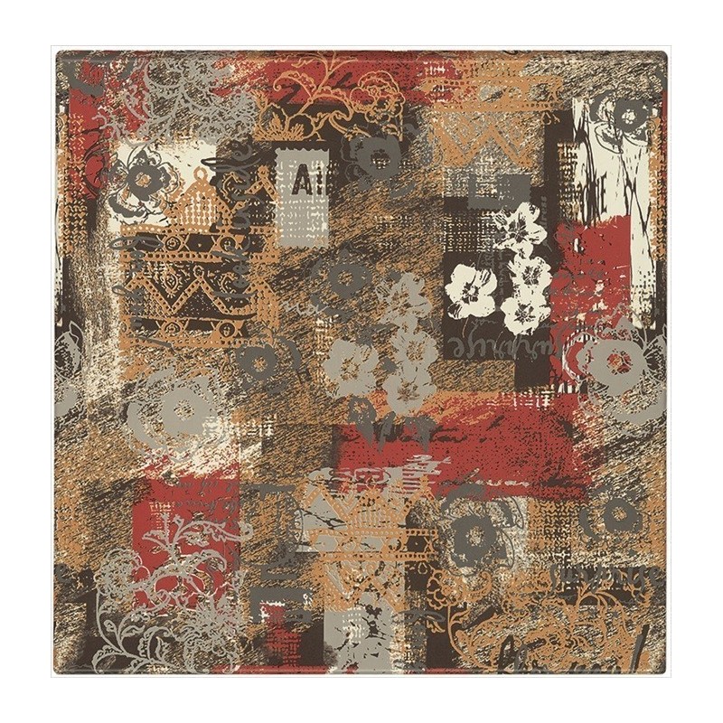 Tablero de mesa Werzalit Alemania, BABYLON 213, 70 cms de diámetro*.