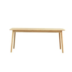 Mesa TRANSILVANIA, madera natural, 180 x 75 cms 2