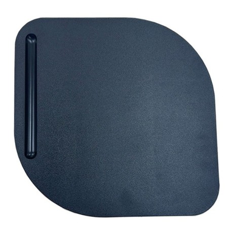 Silla NIZA con pala de escritura, asiento y respaldo en plástico azul