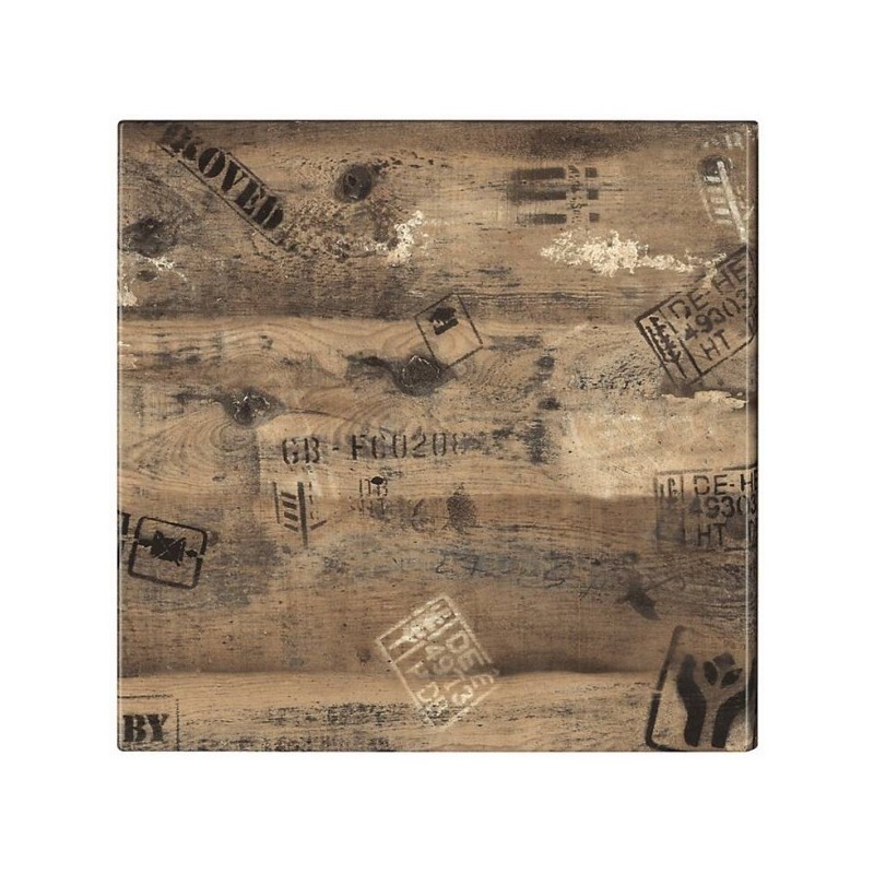 Tablero de mesa Werzalit SM, EX WORKS 122, 60 x 60 cms*